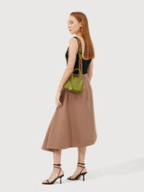 Elle Structured Mini Satchel Bag