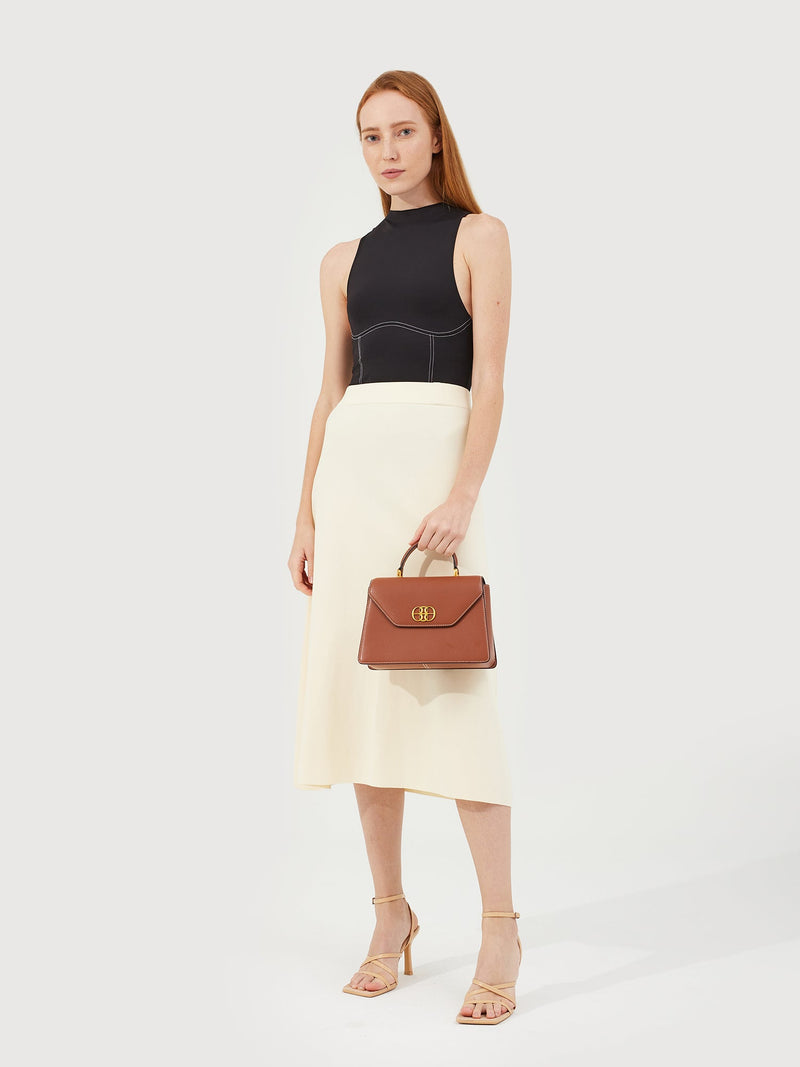 Saône Top Flap Crossbody Bag