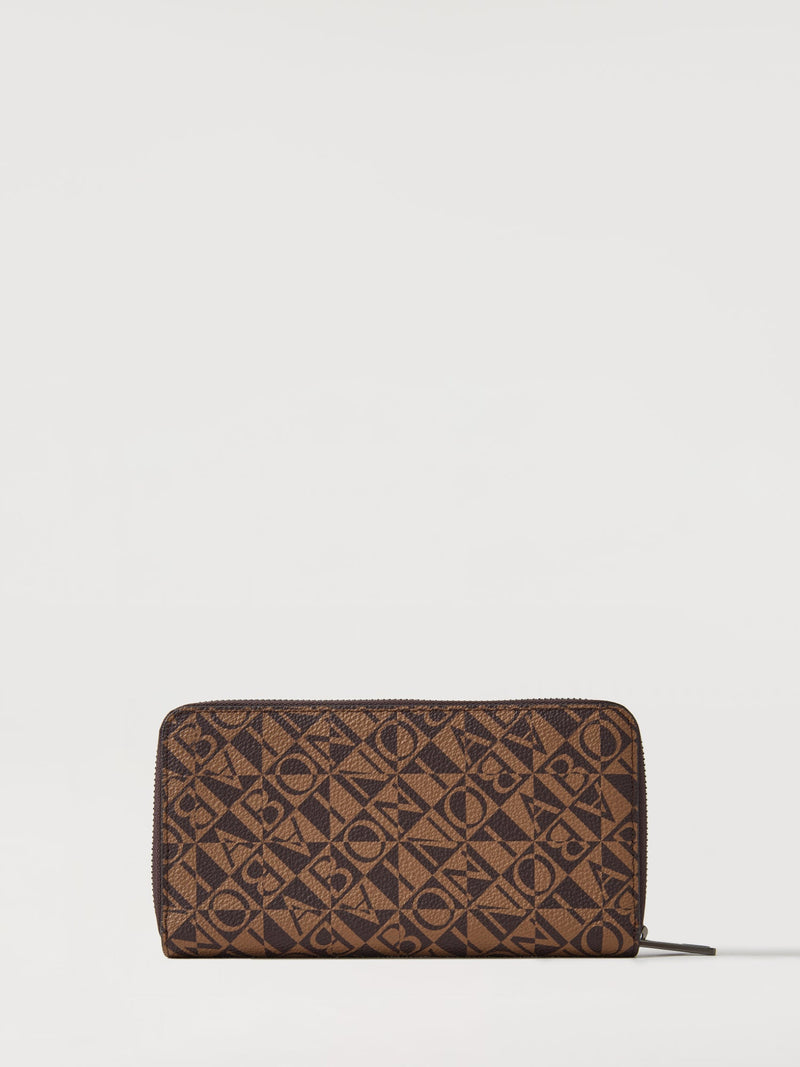 Terasso Monogram Zip Long Wallet