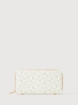 Claire Marrone Long Zippered Wallet