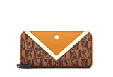 Sienna Monogram Zipper Wallet