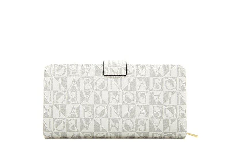 Claire Marrone Long Zippered Wallet - BONIA