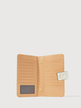 Claire Marrone Long Zippered Wallet - BONIA