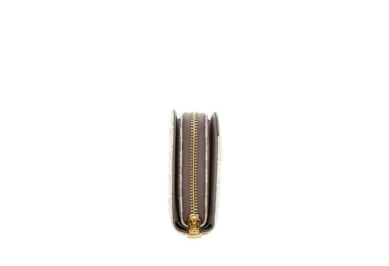 Claire Marrone Long Zippered Wallet - BONIA