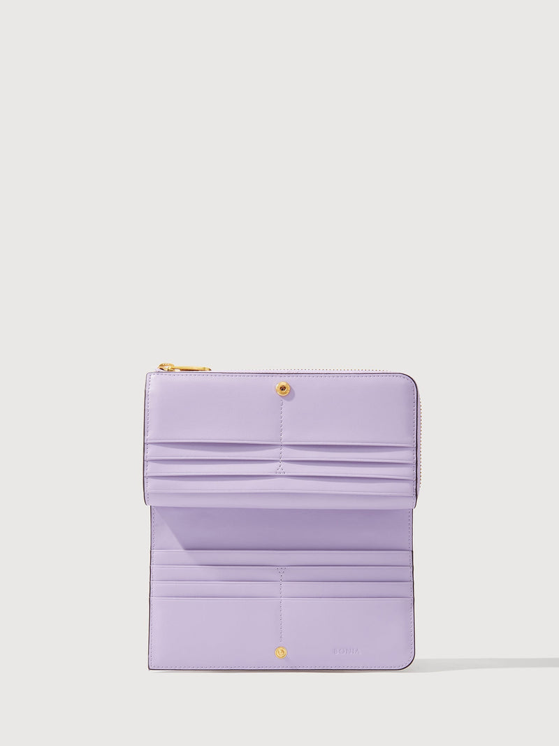 Croissant Long Zipper Wallet - BONIA