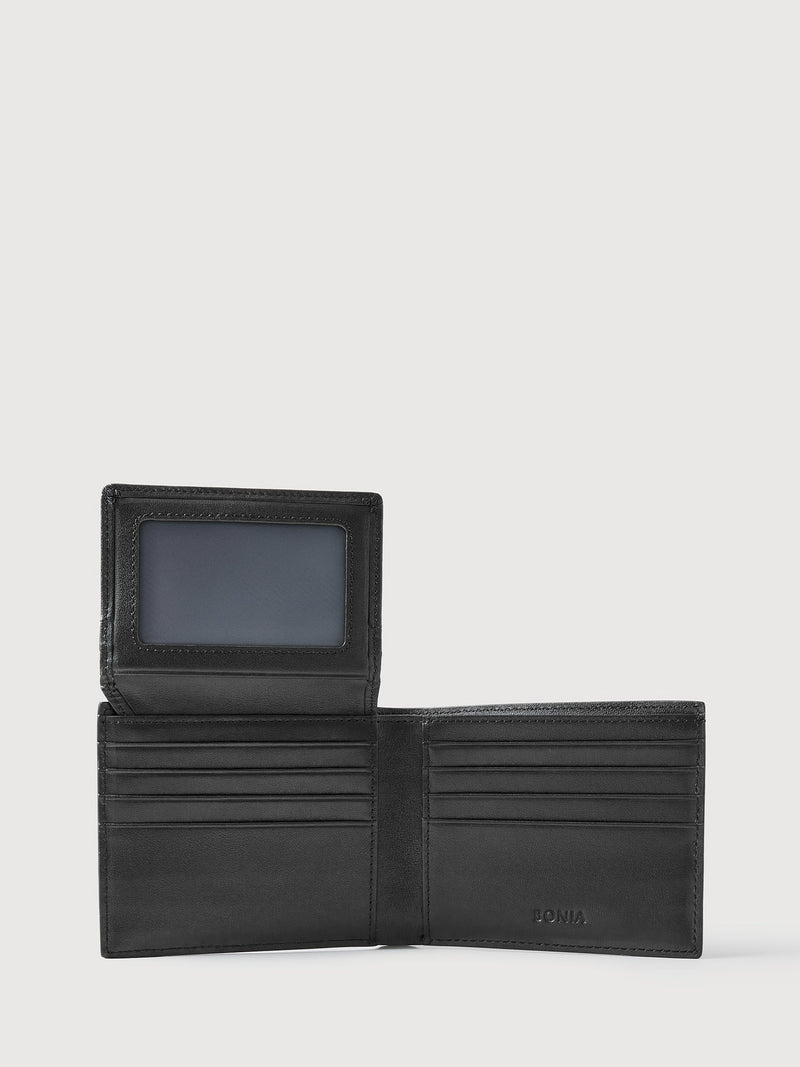 Dario Monogram Flap Up Cards Wallet - BONIA