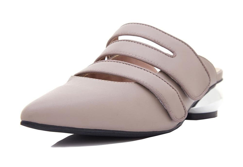 Liv Triple-Strap Mule - Bonia