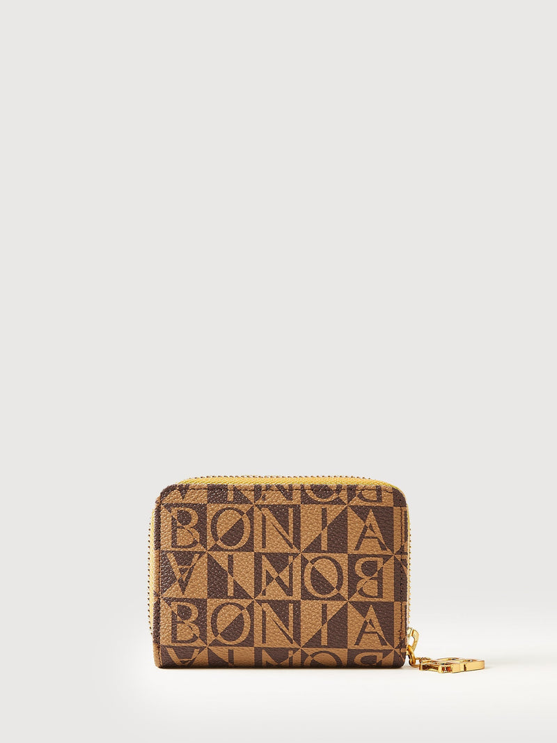 Lydia Monogram Zipped Cardholder - BONIA
