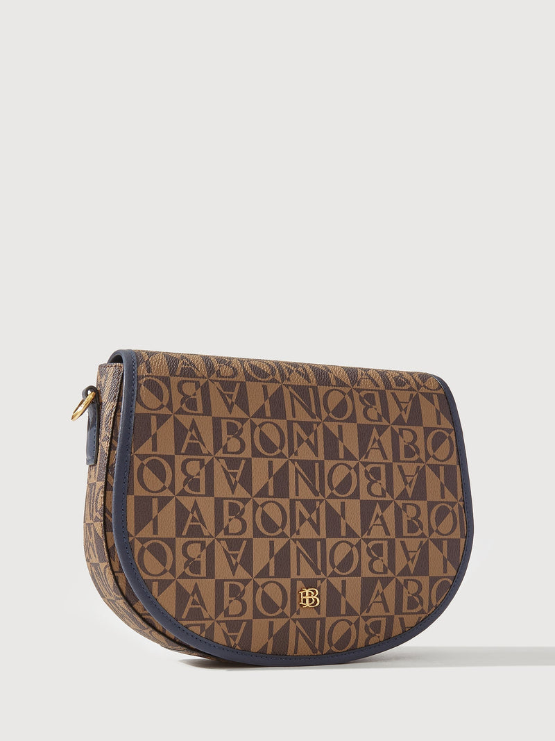 Miley Monogram Saddle Bag S - BONIA