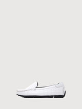 Mina Croco-Embossed Loafers - BONIA