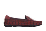 Mina Croco-Embossed Loafers - Bonia