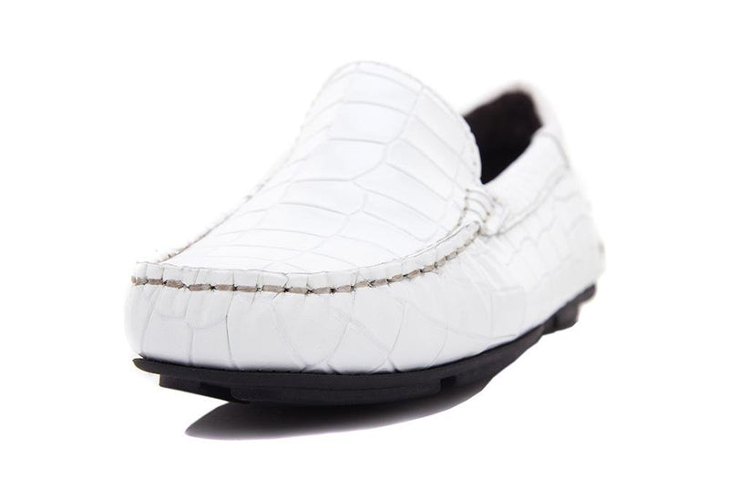 Mina Croco-Embossed Loafers - Bonia