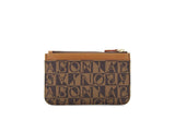 Monogram Coin Pouch with Keyfinder - Bonia