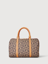 Monogram Large Satchel Bag - BONIA