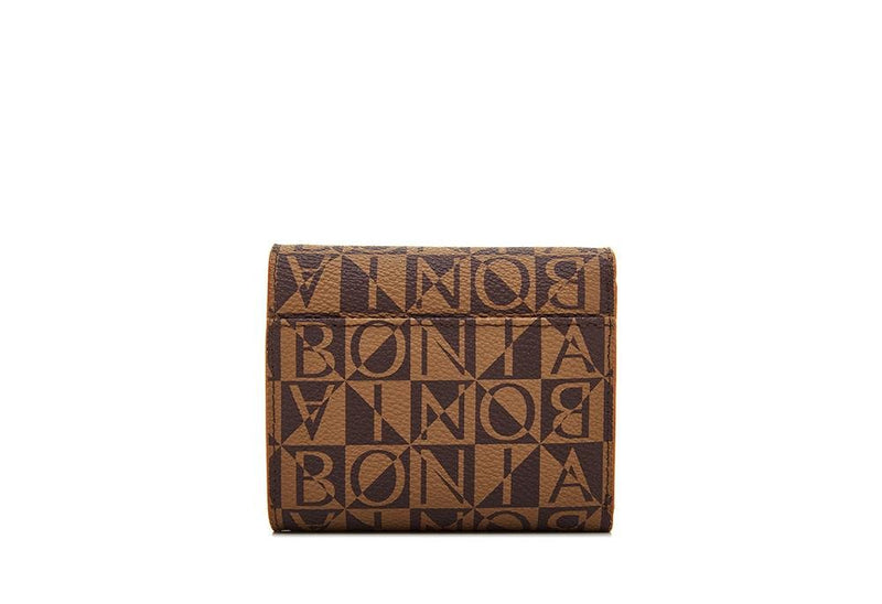 Monogram Modello Short 3 Fold Wallet - BONIA
