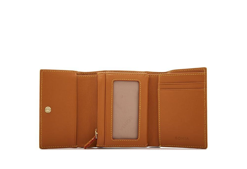 Monogram Modello Short 3 Fold Wallet - BONIA