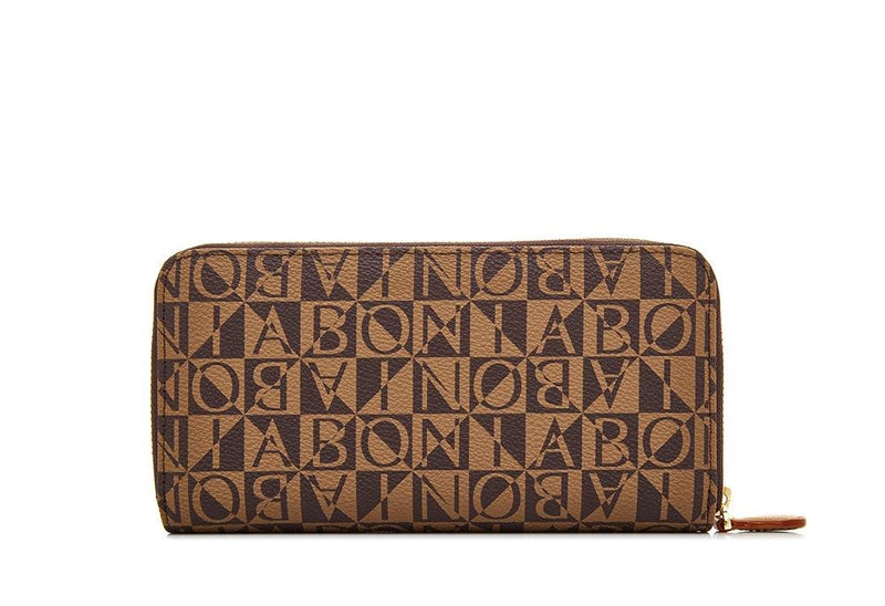 Monogram Modello Zipperd Long Wallet - Bonia