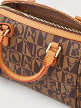 Monogram Travel Satchel - BONIA