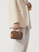 Monogram Travel Satchel - BONIA