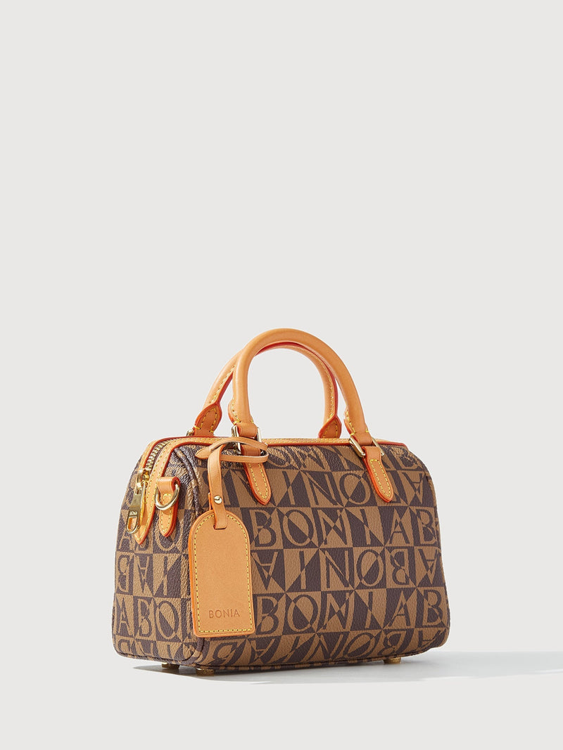 Monogram Travel Satchel - BONIA