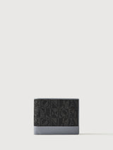 Nathan Monogram Flap Cards Wallet with Coin Compartment - BONIA