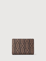 Placard Monogram 2 Fold Wallet with Pocket - BONIA