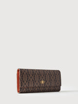 [PRE ORDER] La Luna Monogram 3 Fold Long Wallet - BONIA