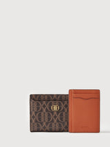 [PRE ORDER] La Luna Monogram Card Compartment Wallet - BONIA