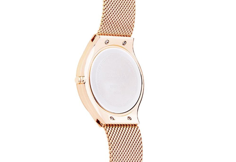 Rose Gold with Silver Sunray Carmel Men's Watch - Bonia