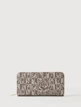Rosie Monogram Long Zipper Wallet - BONIA