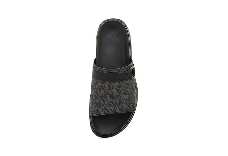 Sherman Monogram Slippers - Bonia