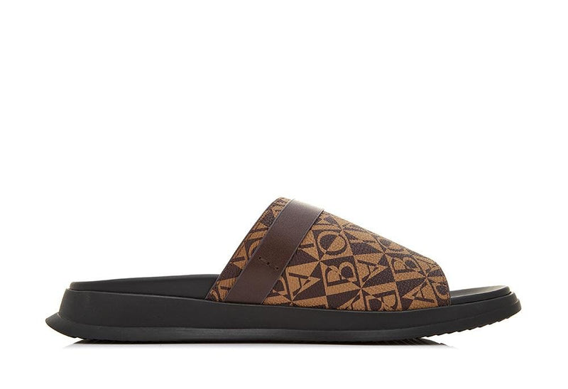 Sherman Monogram Slippers - Bonia