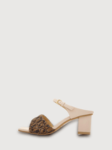Sherry Monogram Sandal Heels - BONIA