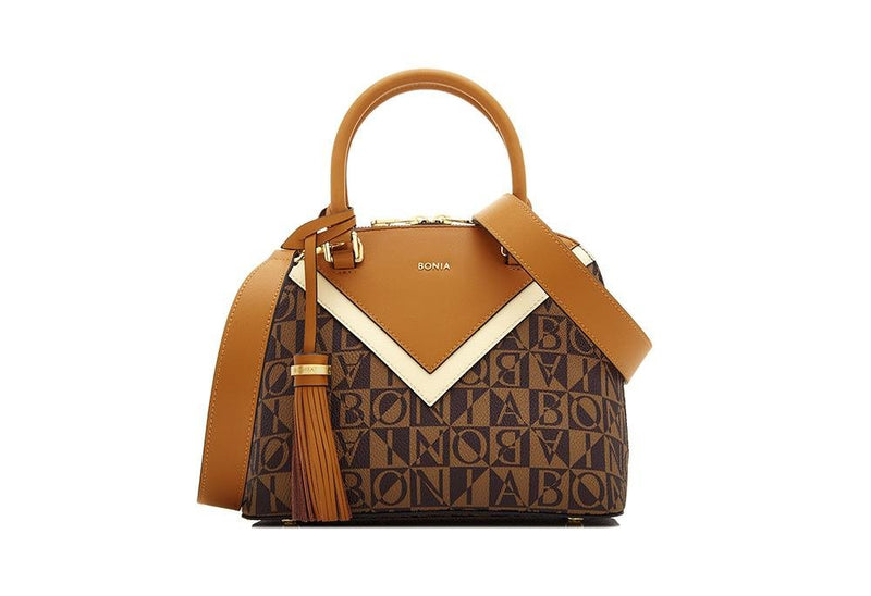 Sienna Monogram Satchel S - Bonia