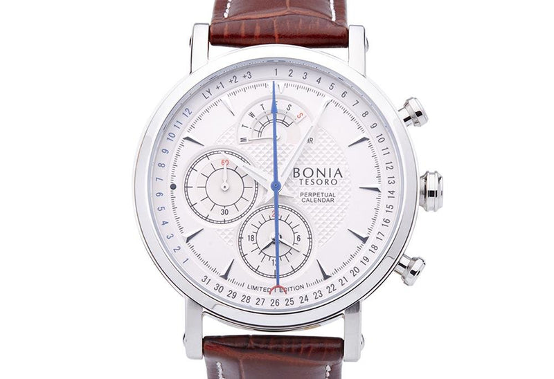 Silver and Ivory Esploratore Watch - Bonia