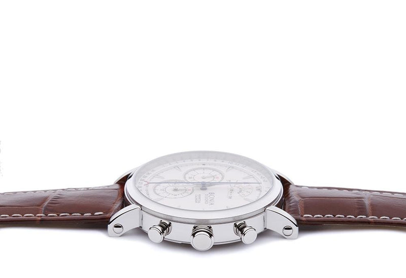 Silver and Ivory Esploratore Watch - Bonia