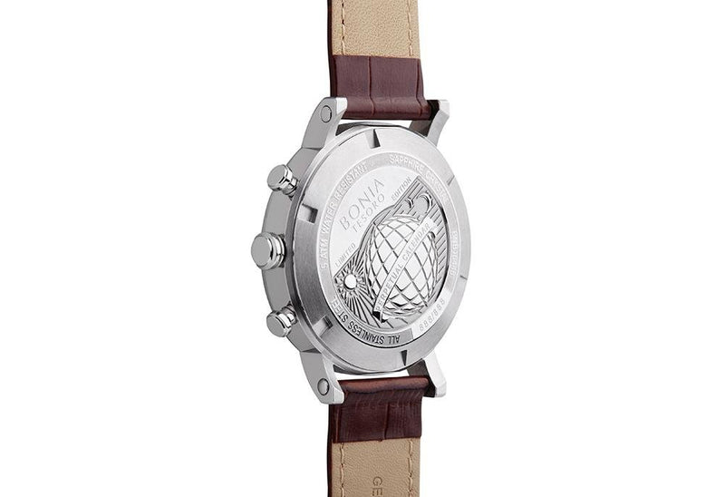 Silver and Ivory Esploratore Watch - Bonia