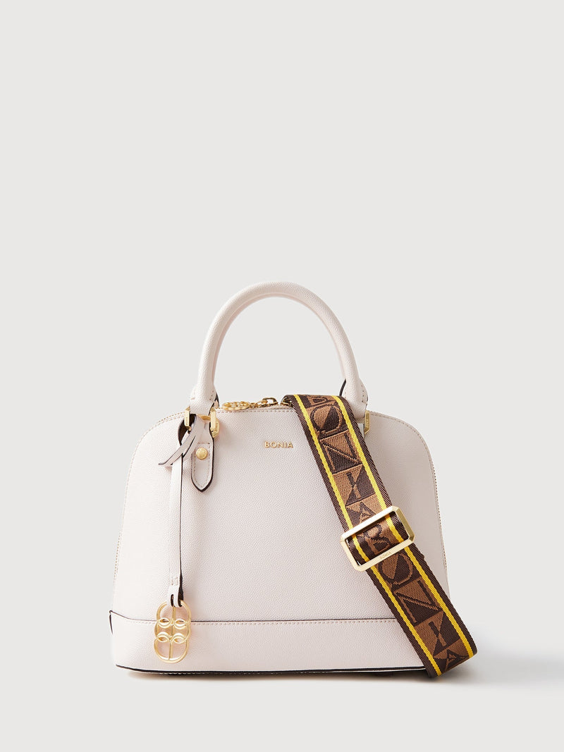 Siria Monogram Small Satchel Bag - BONIA