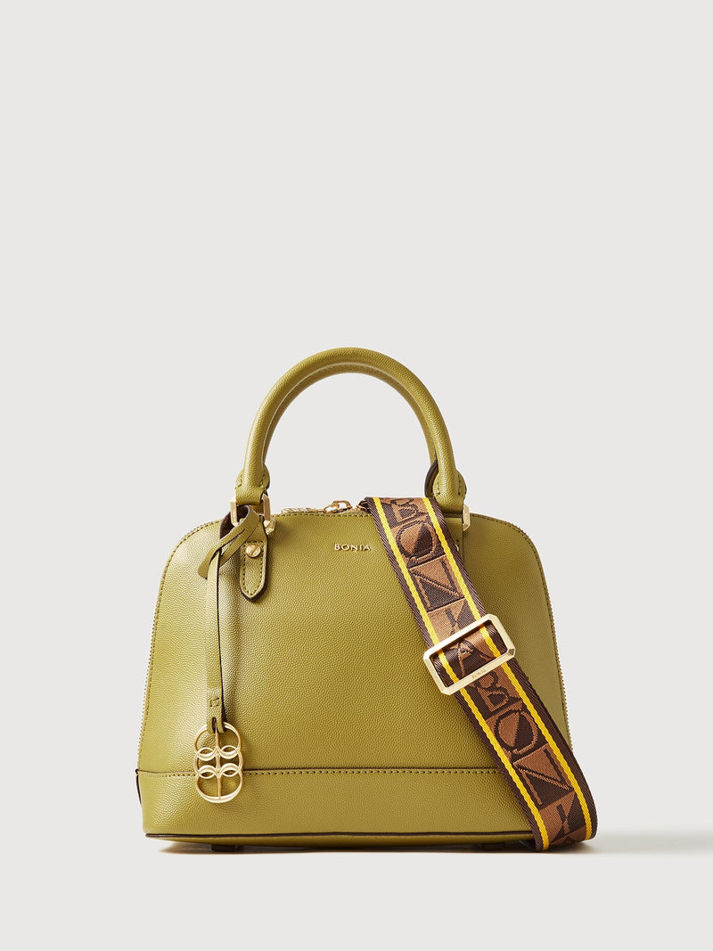 Siria Monogram Small Satchel Bag - BONIA