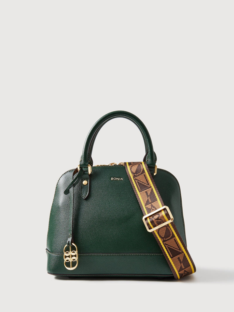 Siria Monogram Small Satchel Bag - BONIA